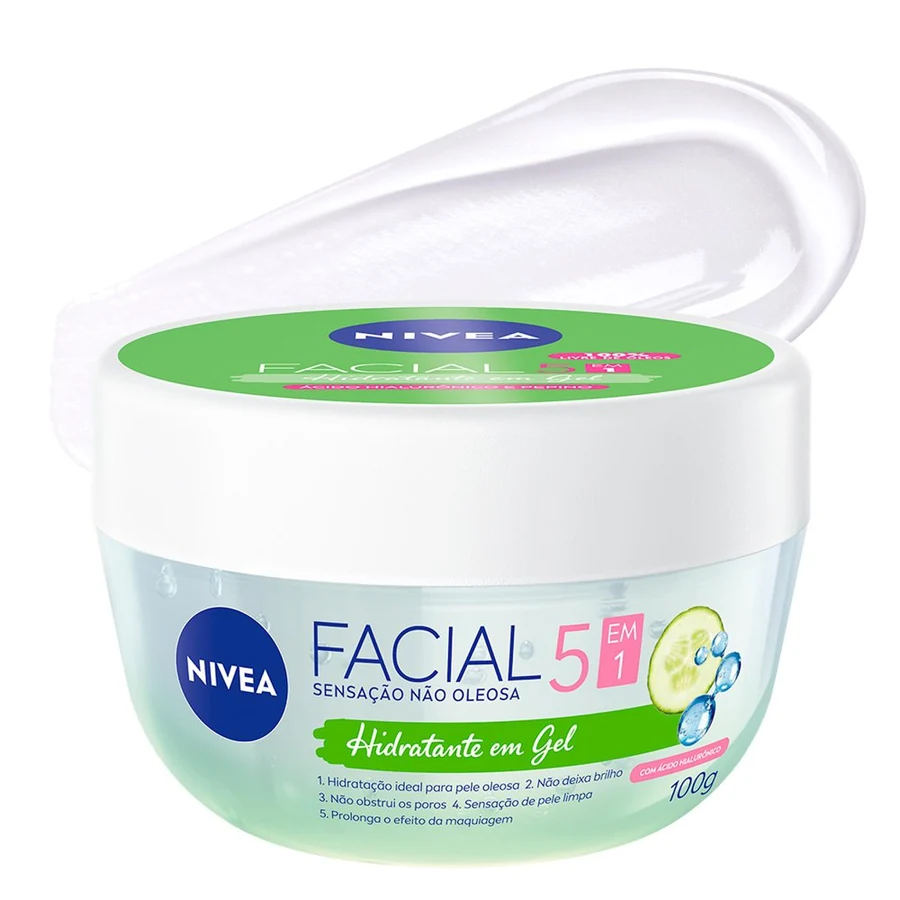 Hidratante Em Gel Facial Nivea Ultraleve 7 em 1 100g