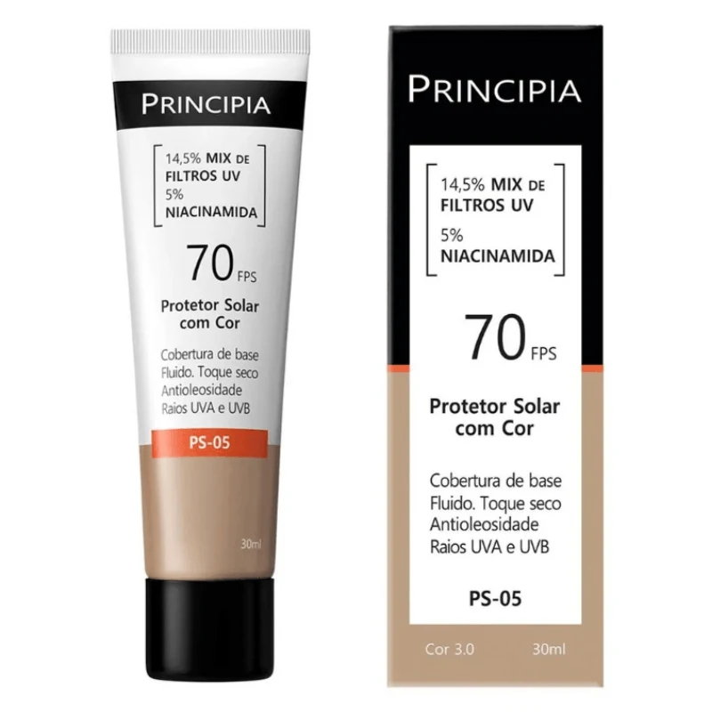 Proteção Solar Fps70 Cor 3 30ml Principia