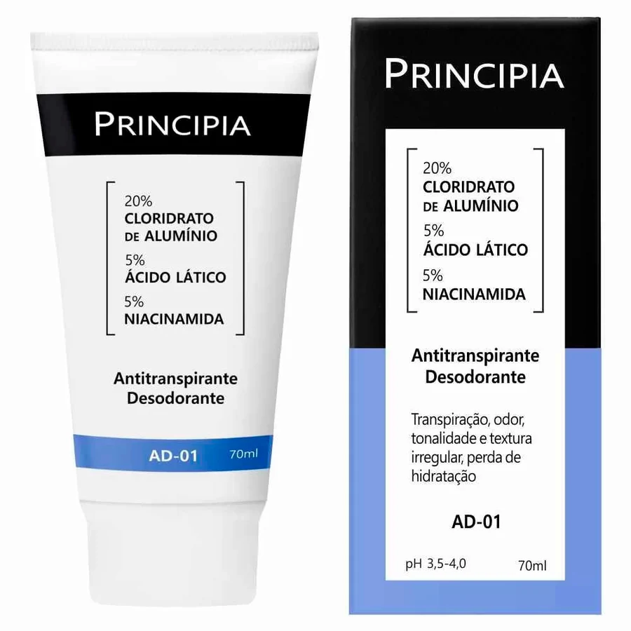 Desodorante Antitranspirante 70ml Principia