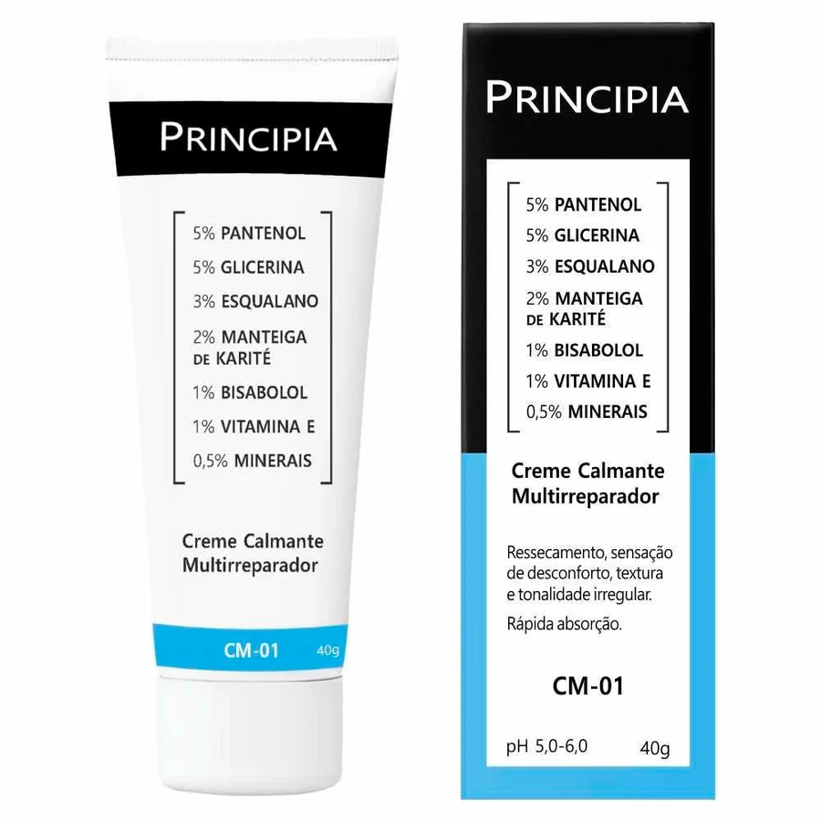 Creme Facial Principia Calmante Multireparador Cm-01 40g