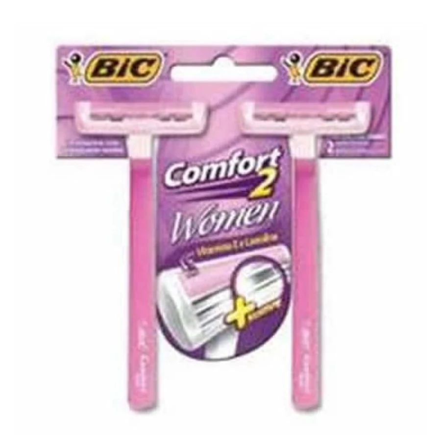 Aparelho De Depilar Bic Confort 2 Women 2 Unidades