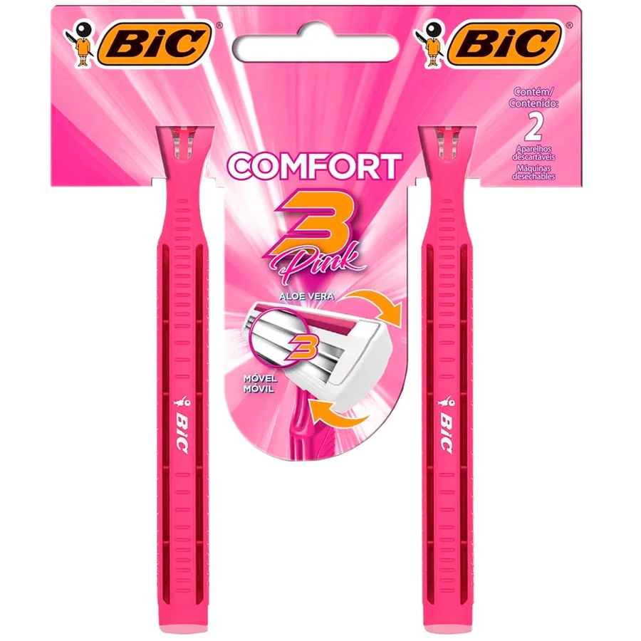 Apb Bic Suave 3 Nor com 2 unidades
