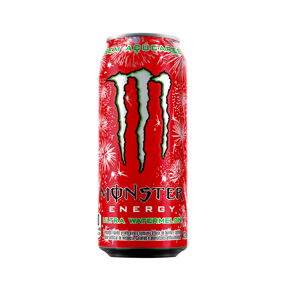 Energético Monster Ultra Watermelon Lata 473ml