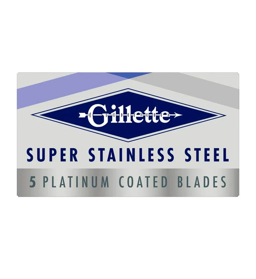 Lâmina Barbear Gillette Platinum com 5 unidades