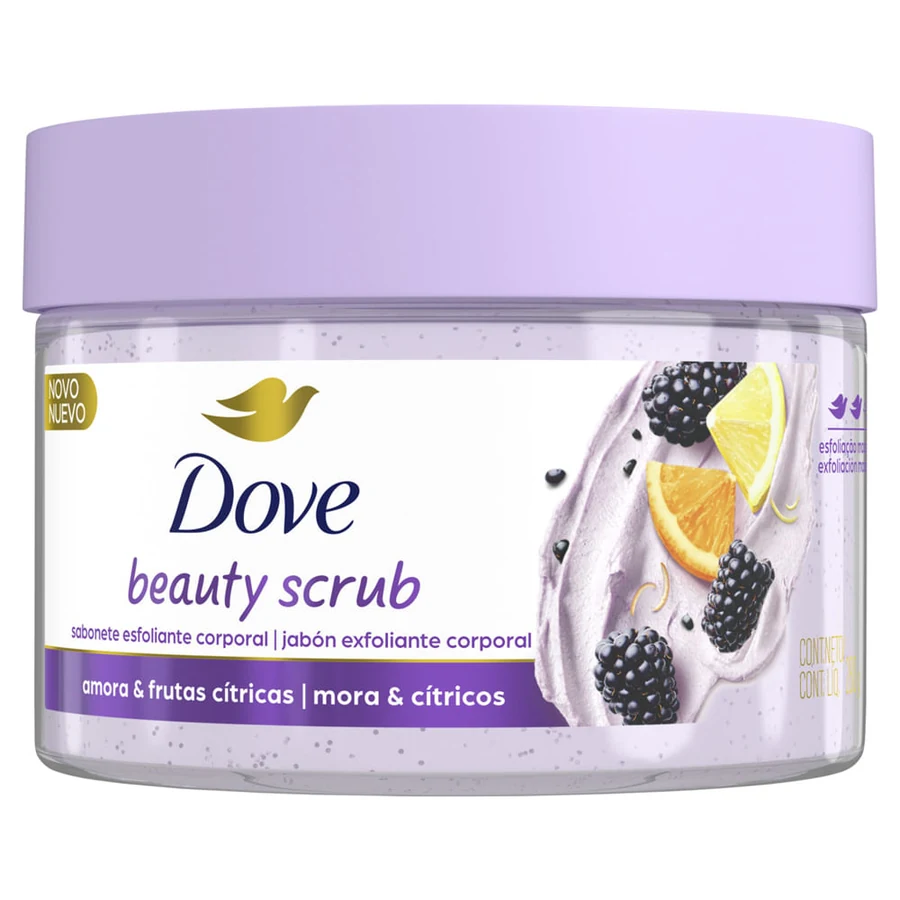 Sabonete Esf Beauty Scrub Amora&frutas Dove280g