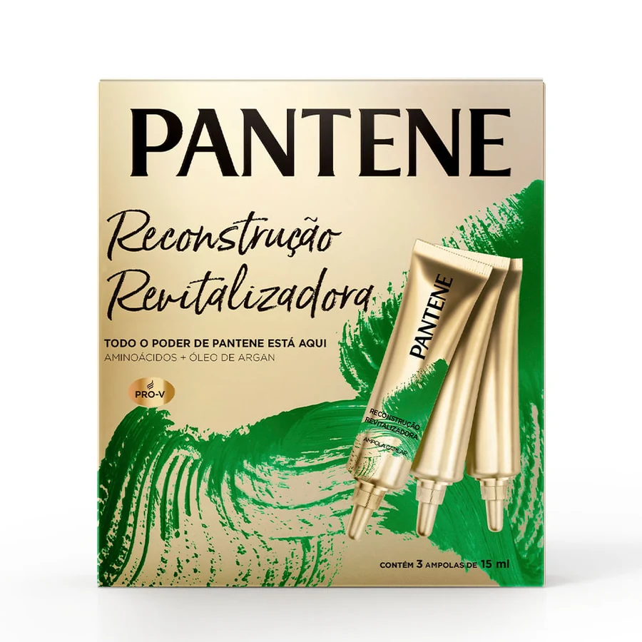 Kit Ampola Pantene Resgate Instantaneo 15ml