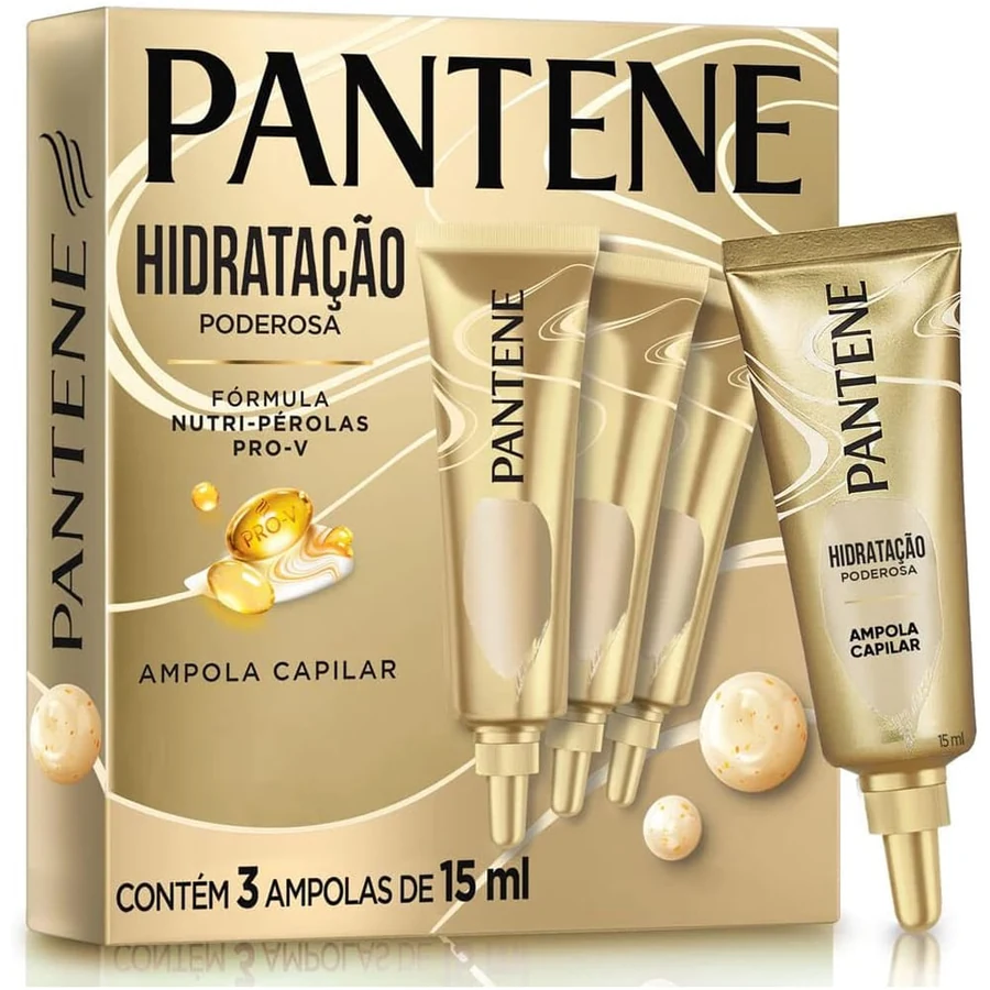 Kit Ampola Pantene Hidro Caut 3MIN 15ml