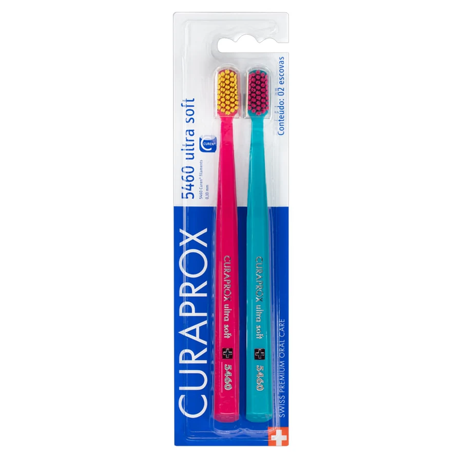 Escova Dental Curaprox Ultra Soft 5460D 2 Unidades