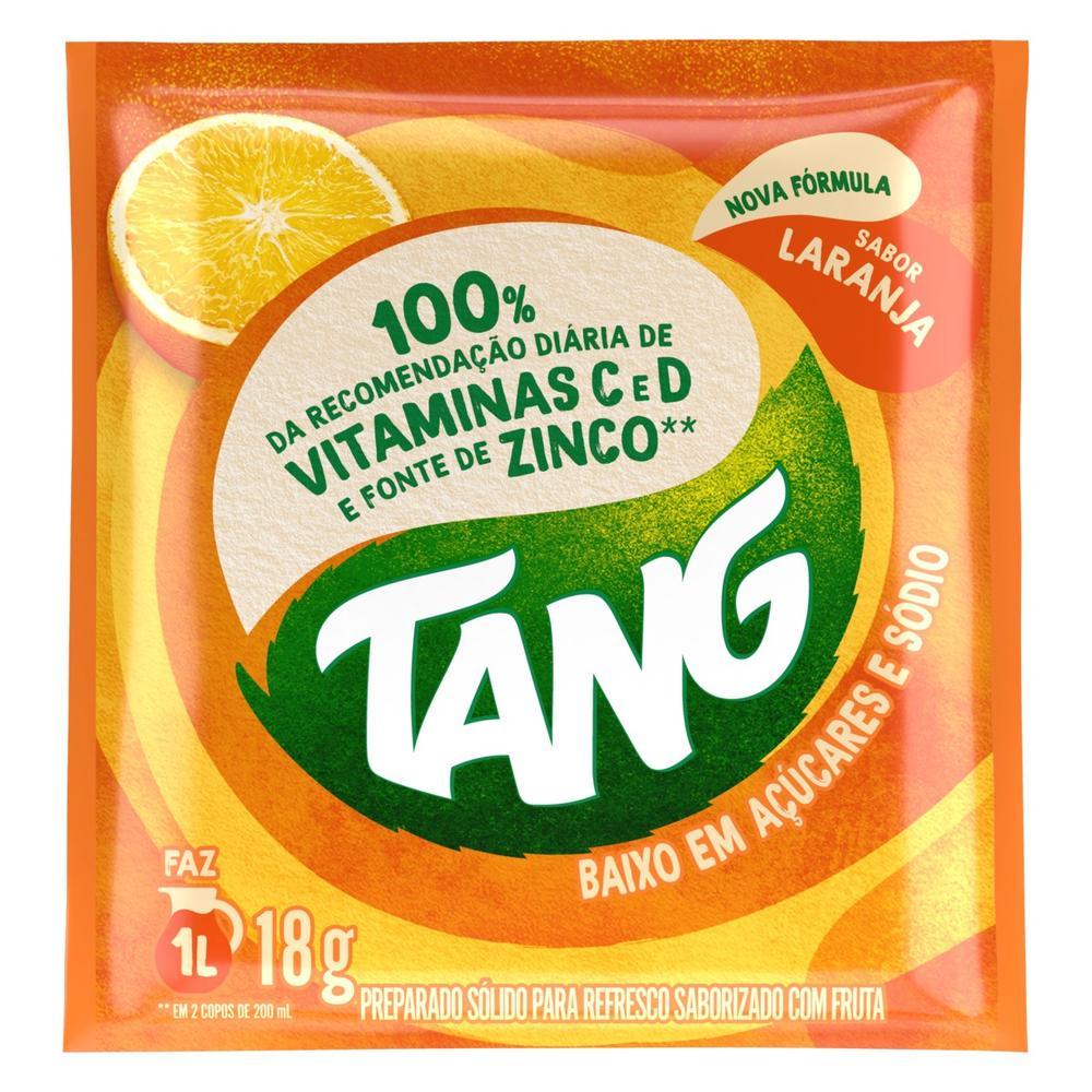 Refresco em Pó Laranja Tang 18g