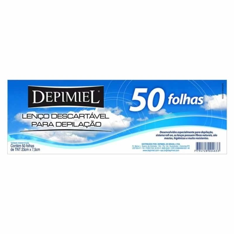 Lenco Desc Tnt P Depilacao 50UNID Depimiel