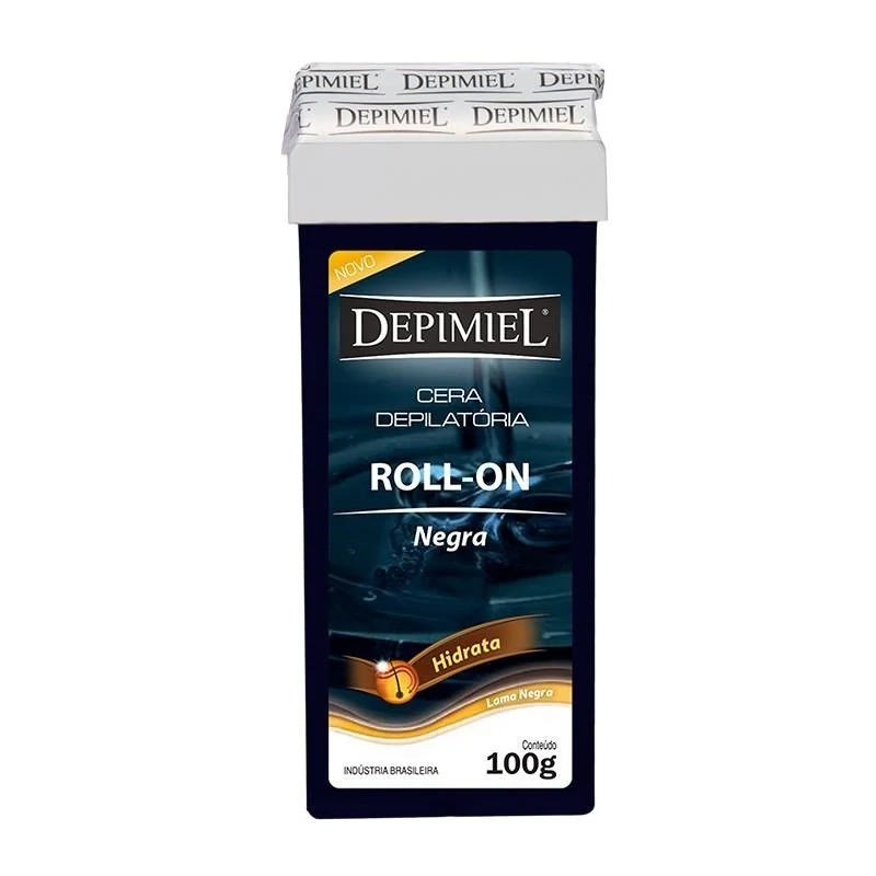Cera Refil Roll On Depimiel Lama Negra 100g