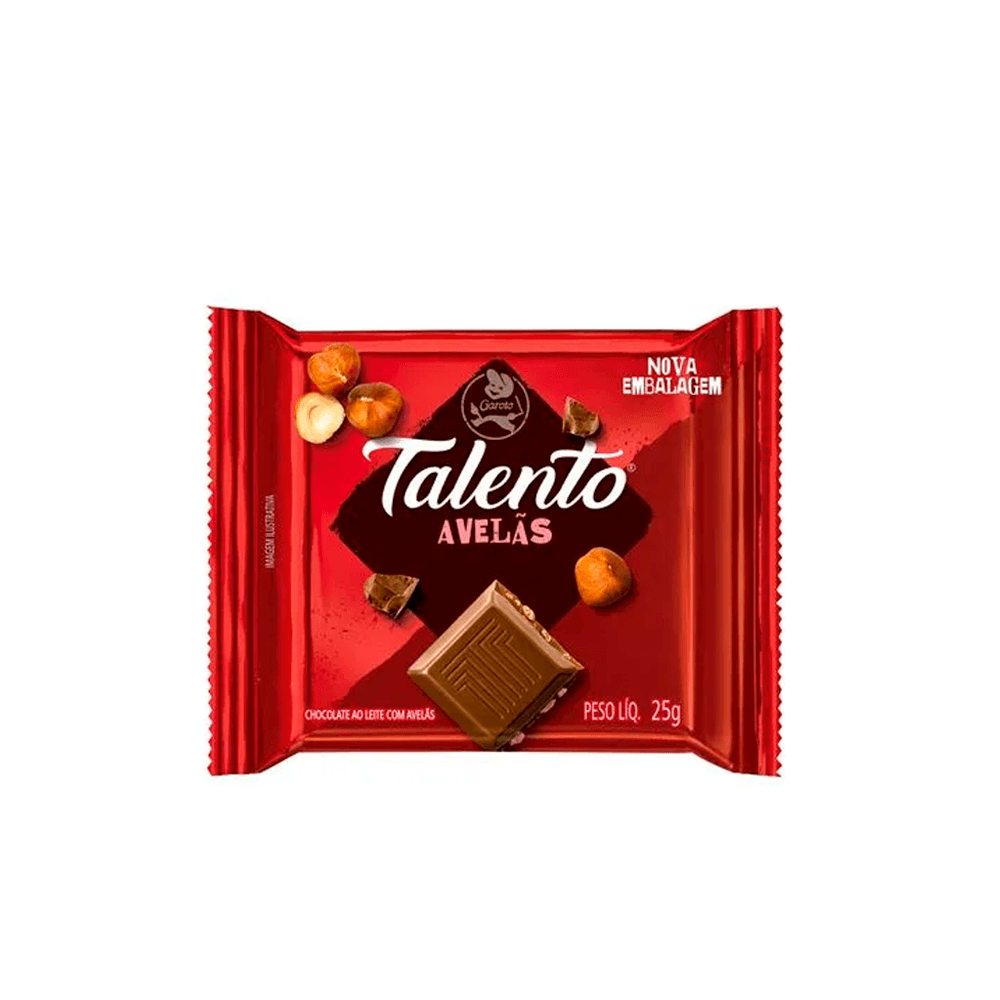 Chocolate Tablet Nestlé Talento Avelã 25g