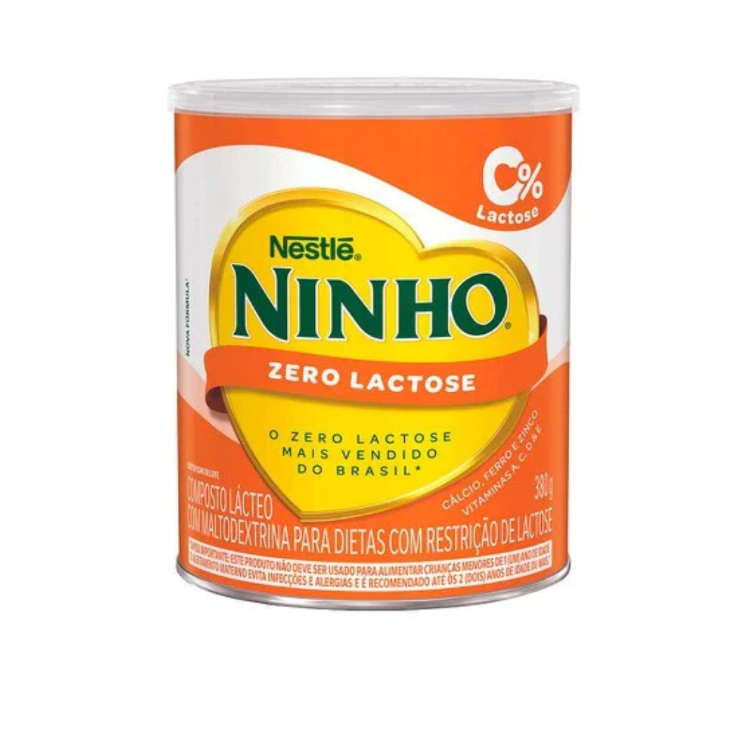 Ninho Pó Zero Lactose 380g