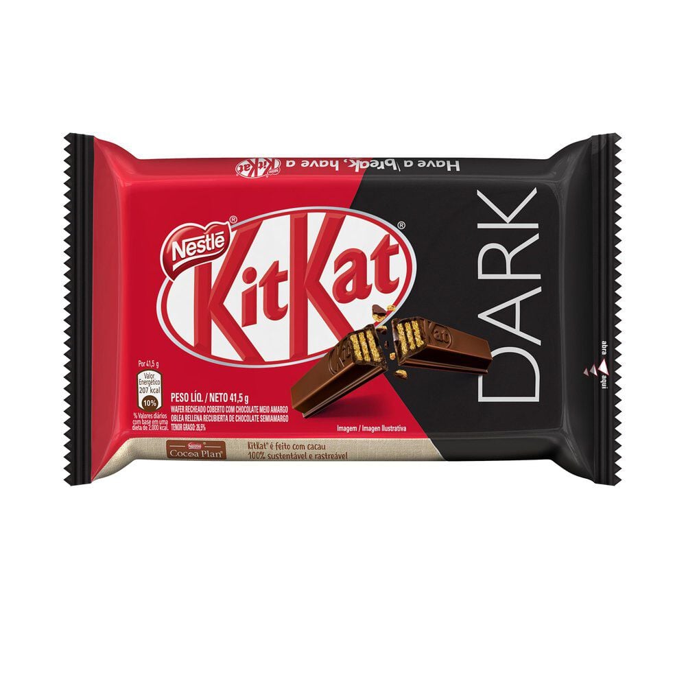 Chocolate Nestle Kit Kat Dark 41,5g