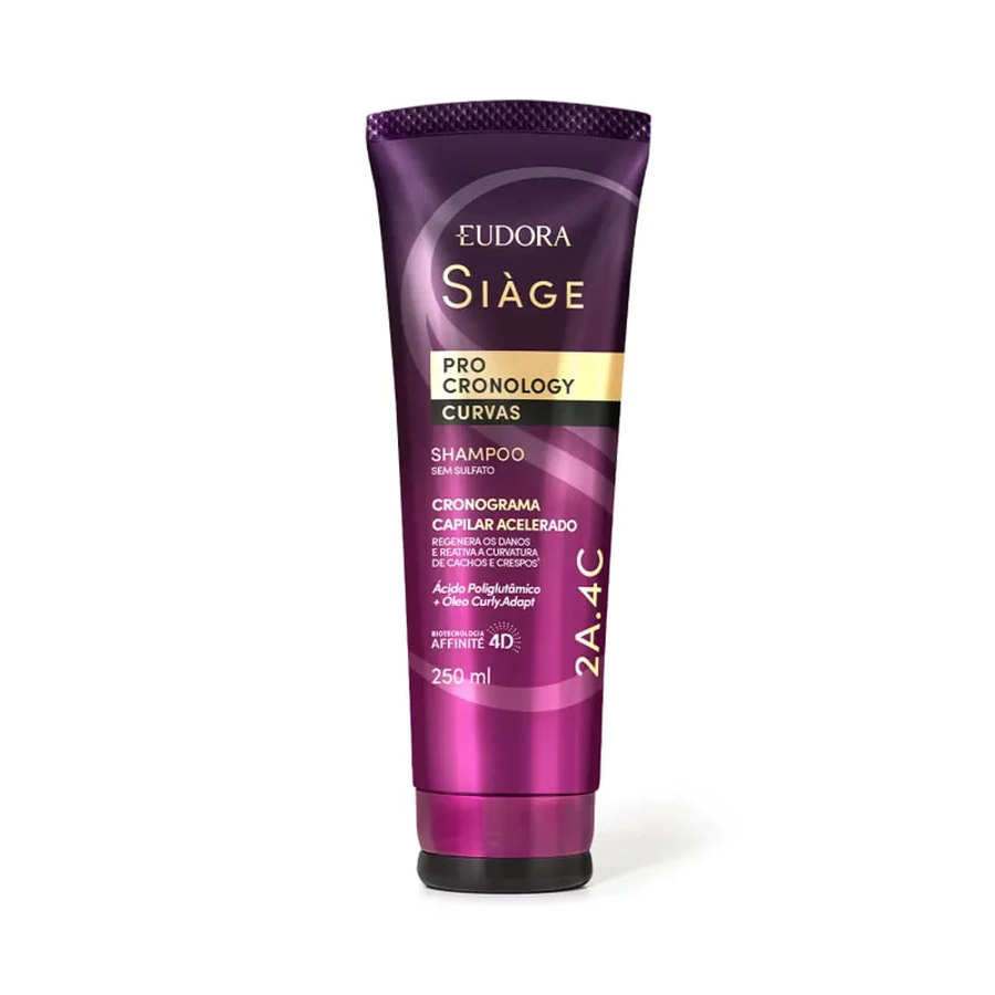 Shampoo Eudora Siáge Pro Cronology Curvas 250ml