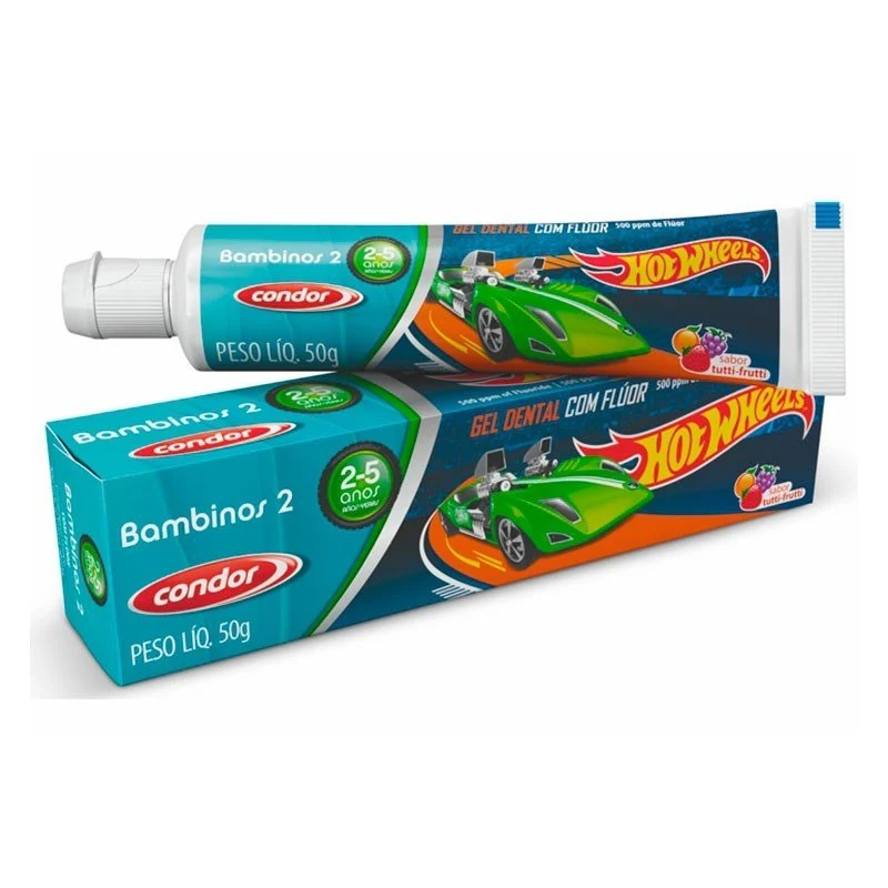 Creme Dental Condor Hotwheels 50g