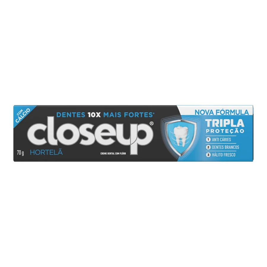Creme Dental Clouse Up 70g com 3 unidades Trip Hort
