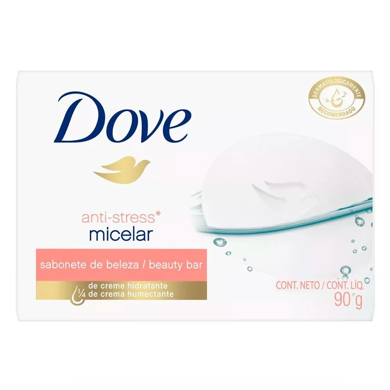 Sabonete Em Barra Dove Micelar Anti-Stress 90g