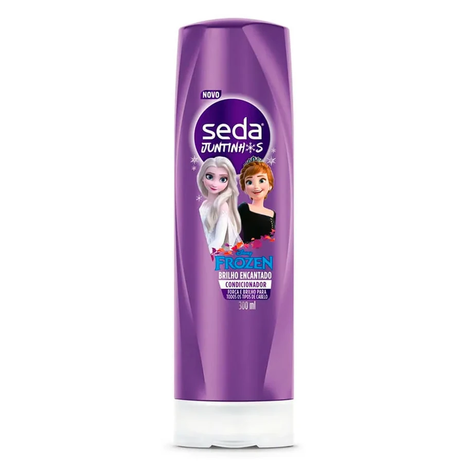 Condicionador Infantil Seda Juntinhos Frozen Brilho Encantado 300ml