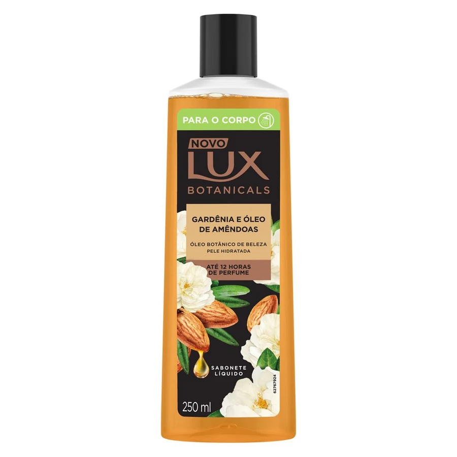 Sabonete Líquido Lux Botanicals Gardênia E Óleo De Amêndoas 250ml
