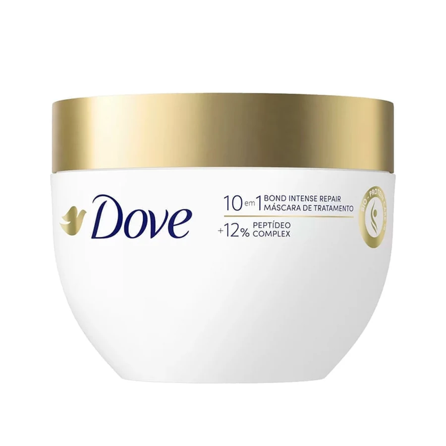 Máscara Capilar Dove 10 em 1 Bond Intense Repair + Peptídeo 250g