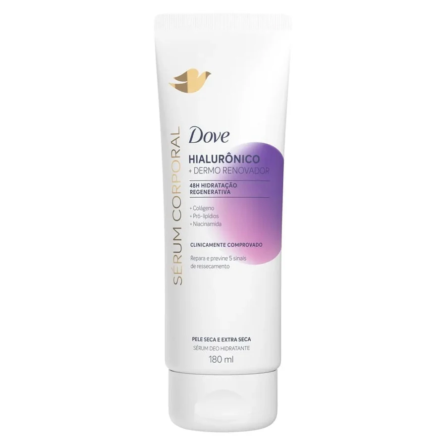 Sérum Hidratante Corporal Dove Hialurônico + Dermo Renovador 180ml