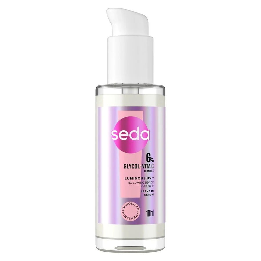 Leave-In Sérum 6% Glycol e Vita C Complex Seda Luminous UV 110ml