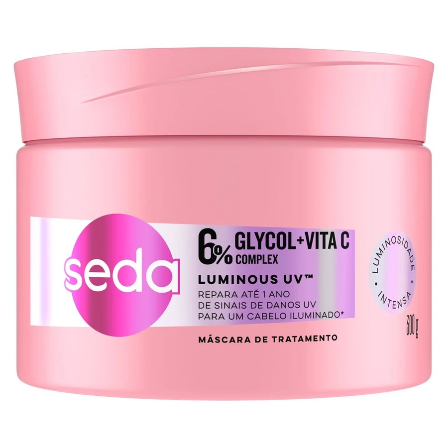 Mascara De Tratamento Seda Luminous UV 300g