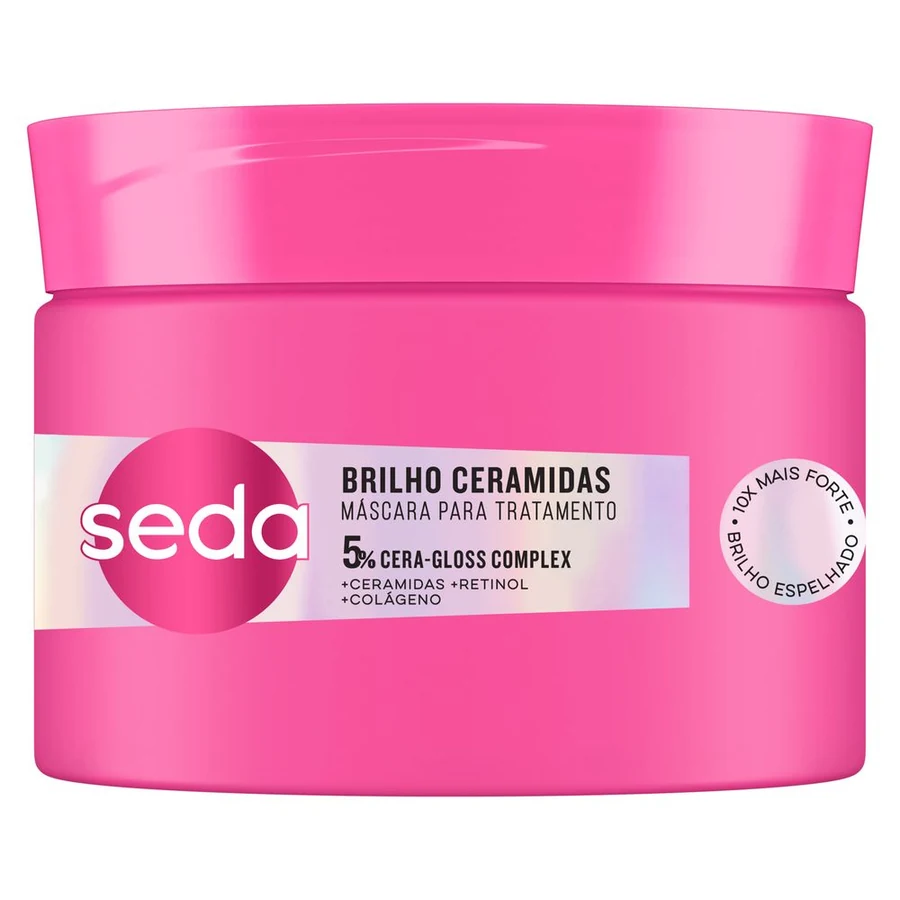 Máscara De Tratamento Seda Brilho Ceramidas 300ml