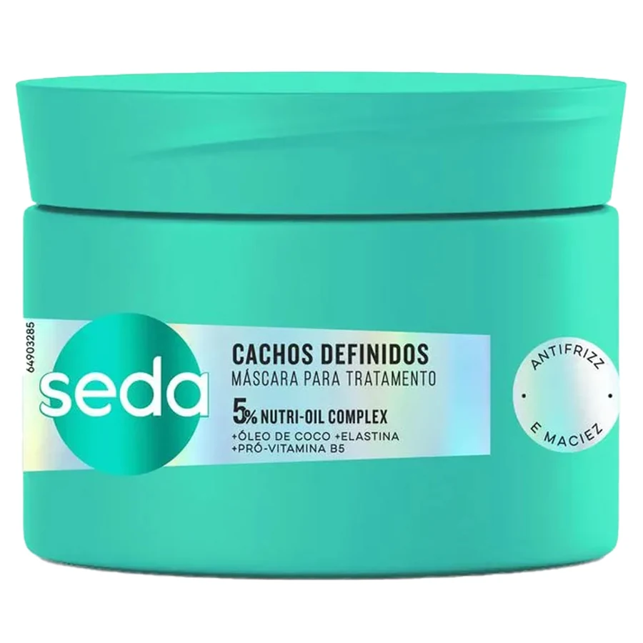 Máscara De Tratamento Seda Cachos Definidos 300g