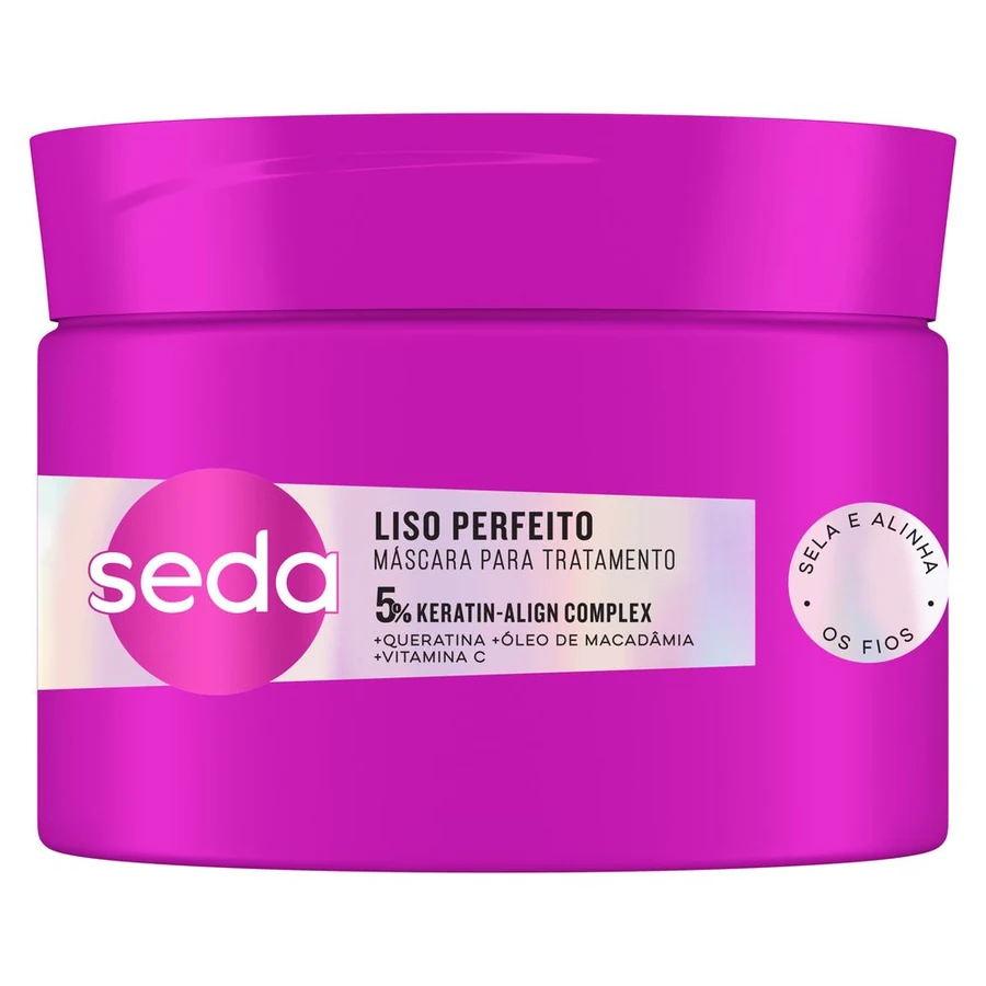 Máscara De Tratamento Seda Liso Perfeito 300g