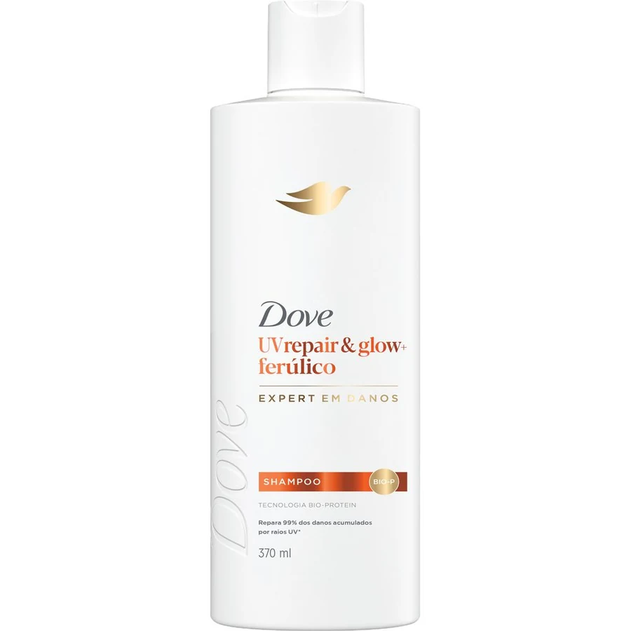 Shampoo Dove Uv Repair & Glow + Ferúlico 370ml