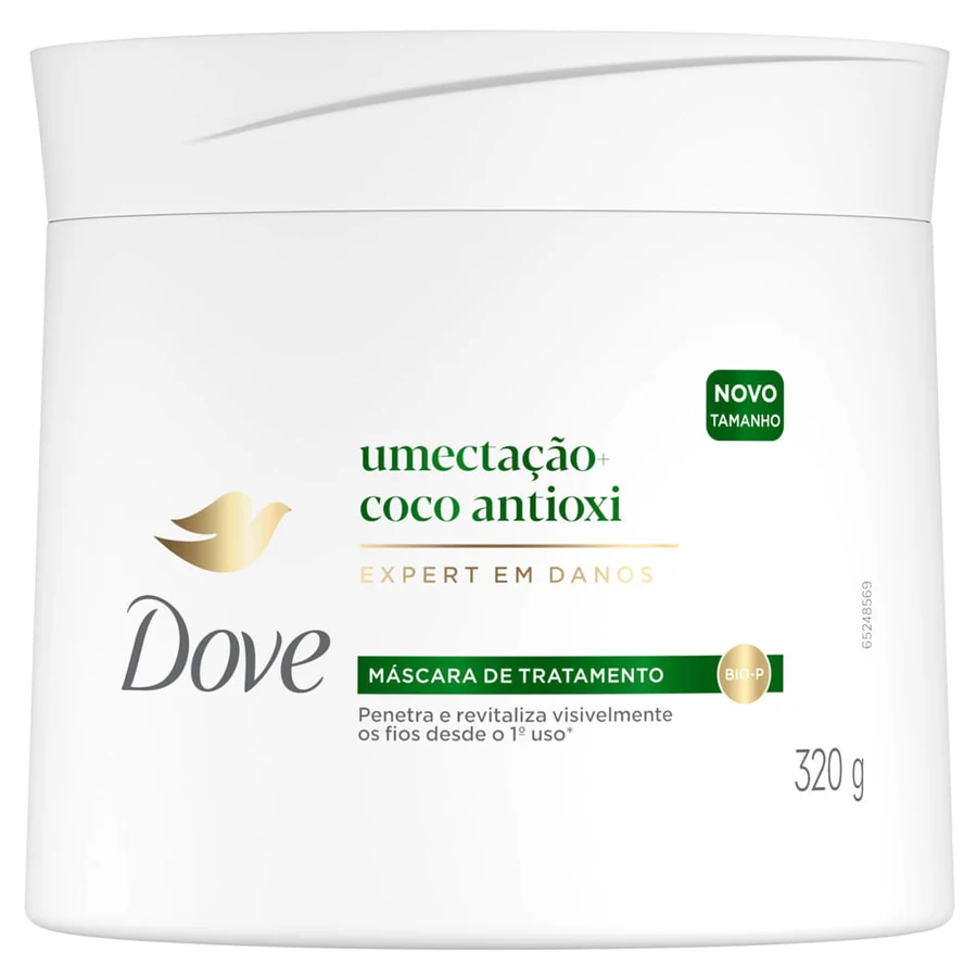 Creme Tratamento Dove 2/1 Umect+coco Antioxi 320g