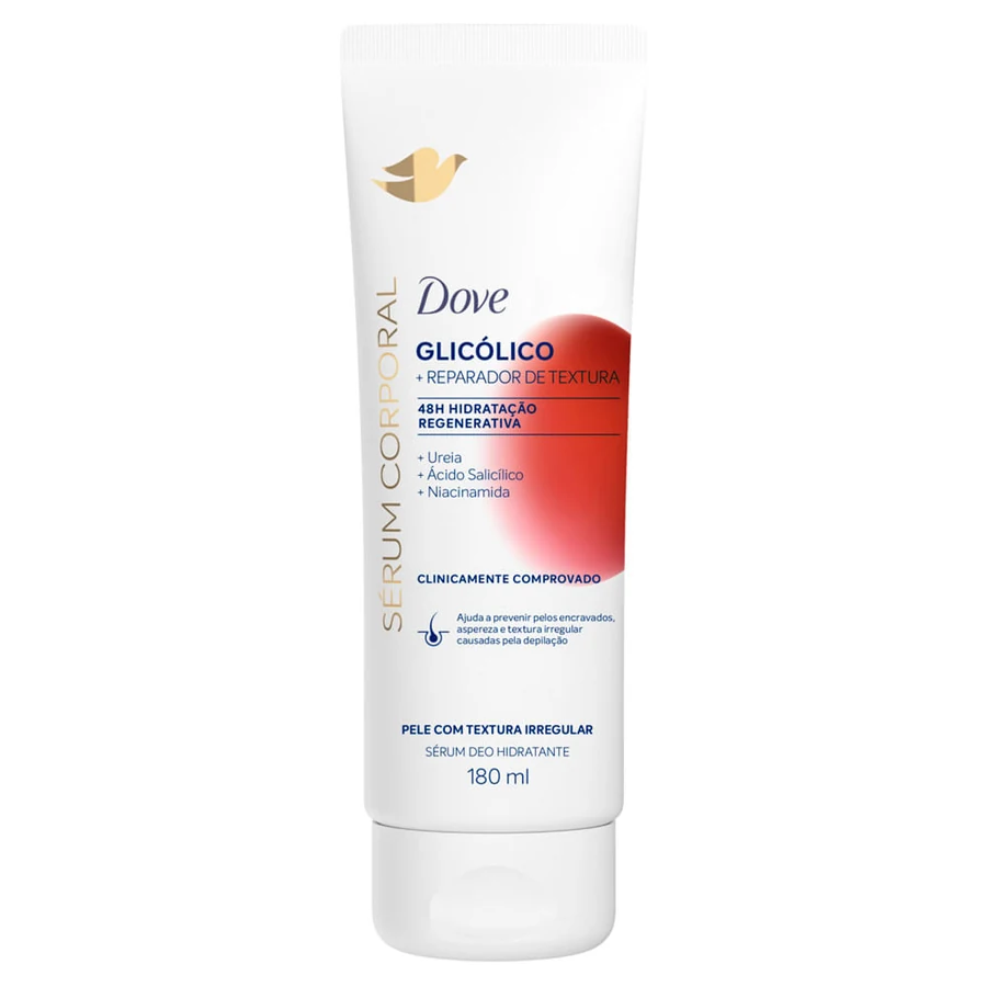 Sérum Hidratante Corporal Dove Glicólico + Reparador 180ml