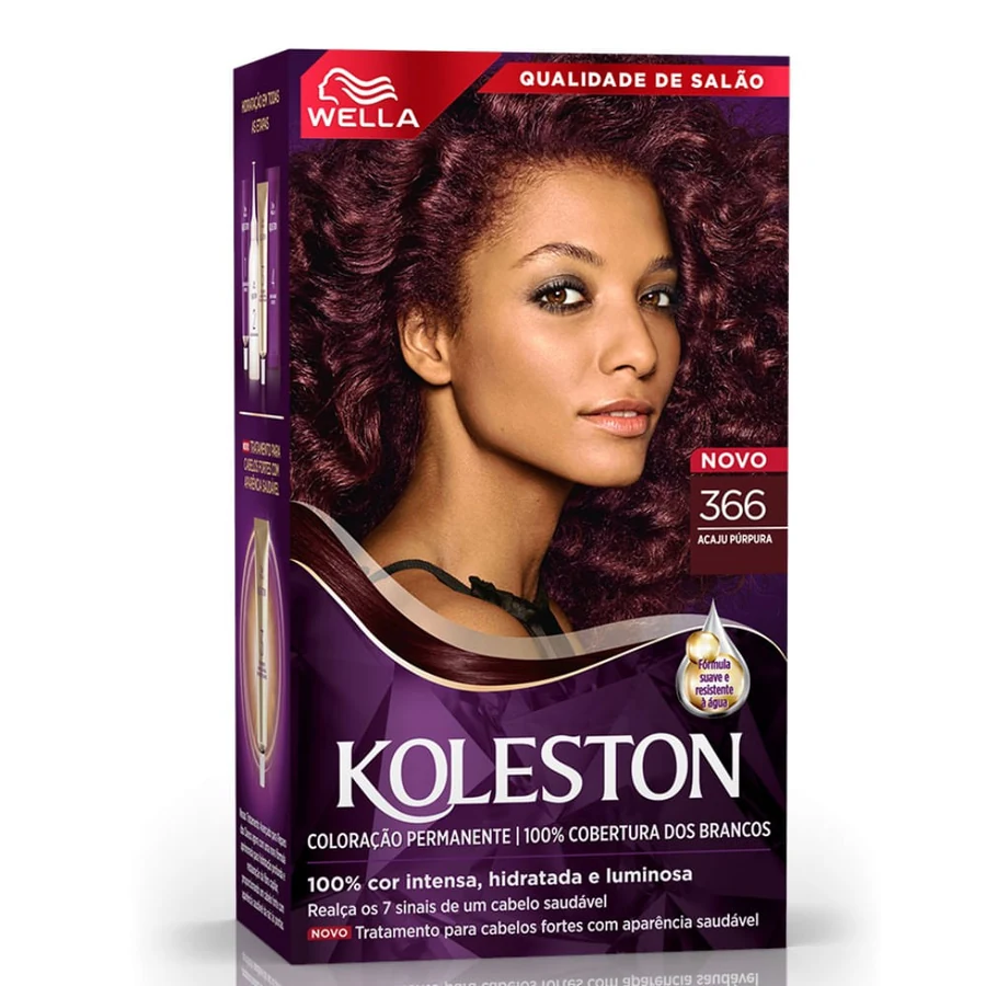 Tintura Wella Koleston 366 - Acaju Púrpura