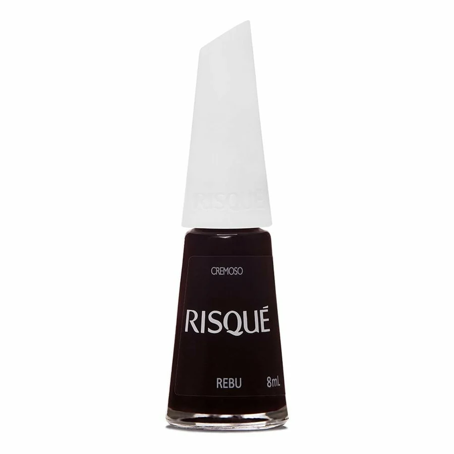 Esmalte Cremoso Risqué Vermelho Rebu 8ml