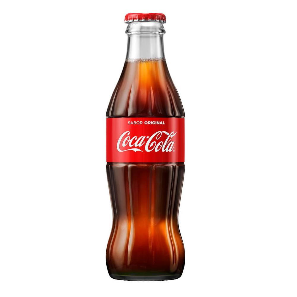 Garrafa Vidro Refrigerante Coca-Cola 250ml