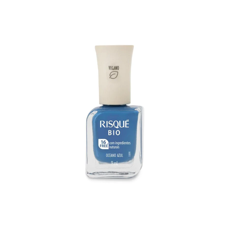 Esmalte Risqué Bio Cremoso Oceano Azul 9ml
