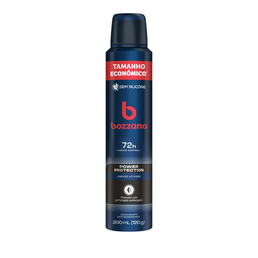 Desodorante Aerossol Masculino Bozzano Power Protection 200ml