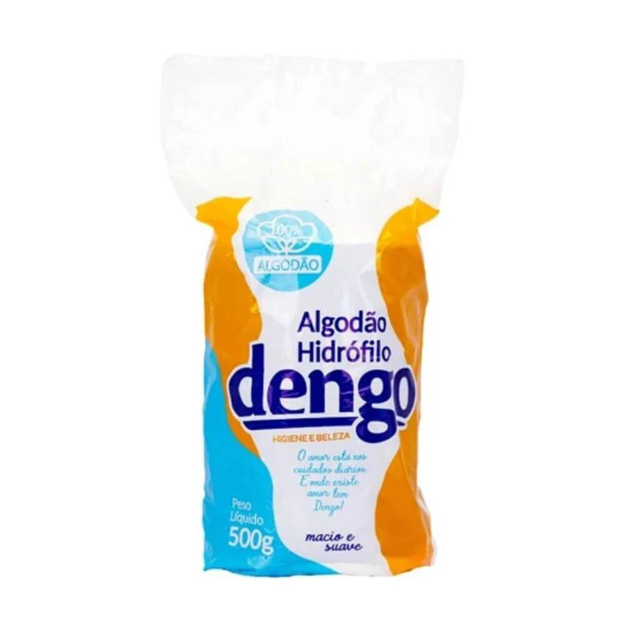 Algodão Hidrófilo Dengo 500g