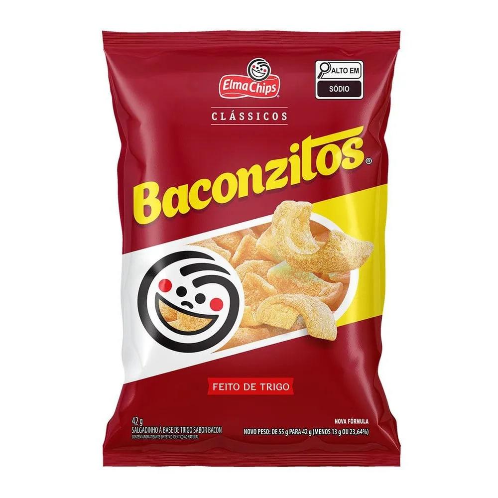 Salgadinho Baconzitos Elma Chips Clássicos 42g