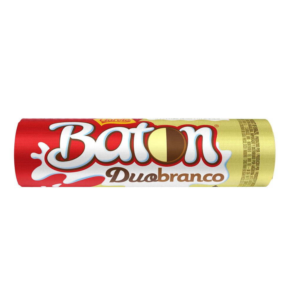 Chocolate Garoto Baton Duobranco 16g