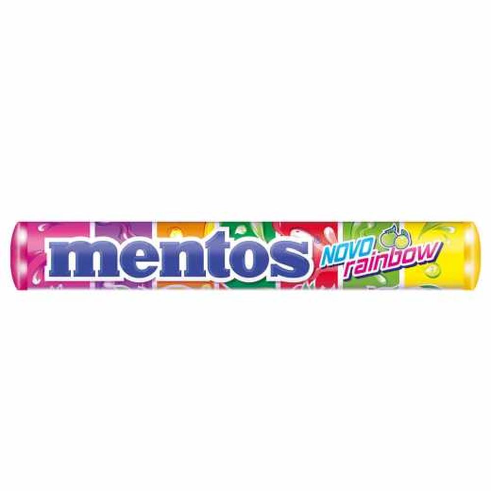 Balas Mentos Stick Sabor Rainbow 38g