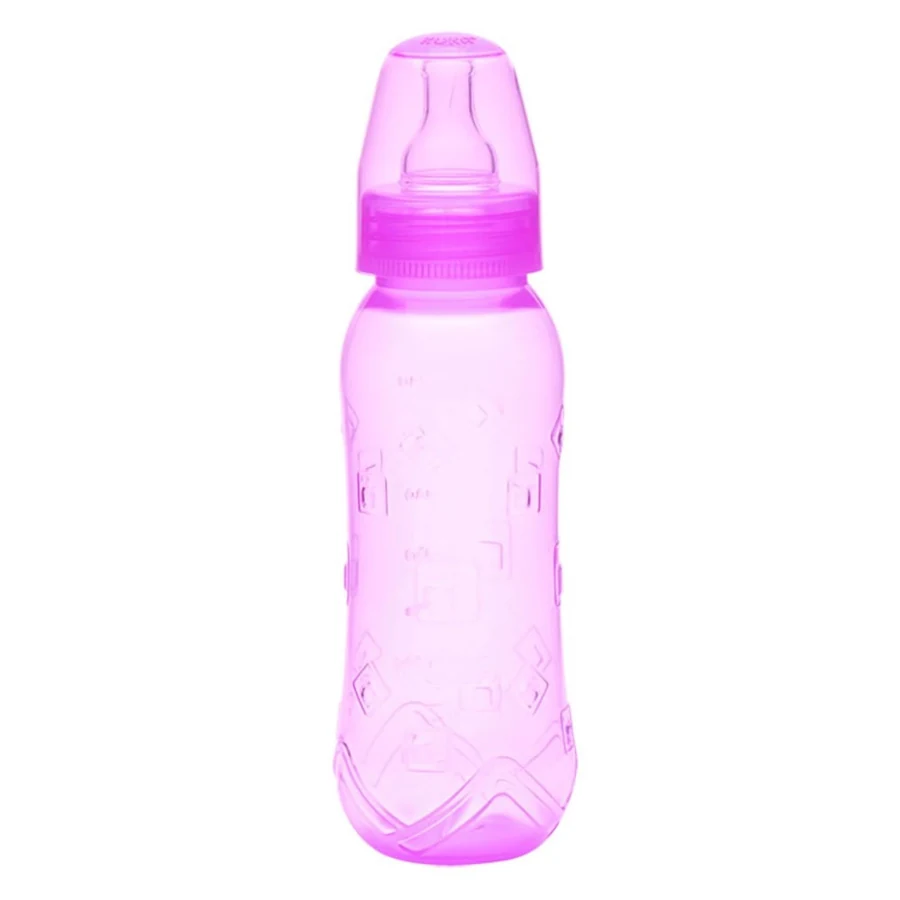 Mamadeira Kuka Aquarela Universal Rosa 250ml
