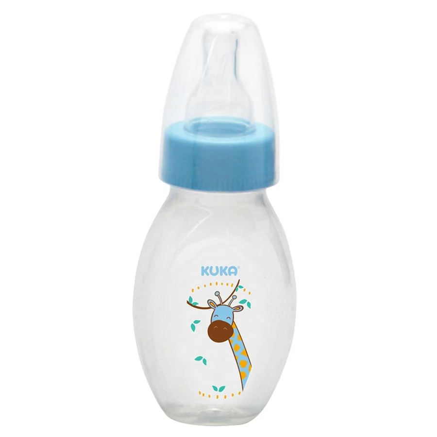Mamadeira Kukinha Az 50ml Bico de Silicone Kuka