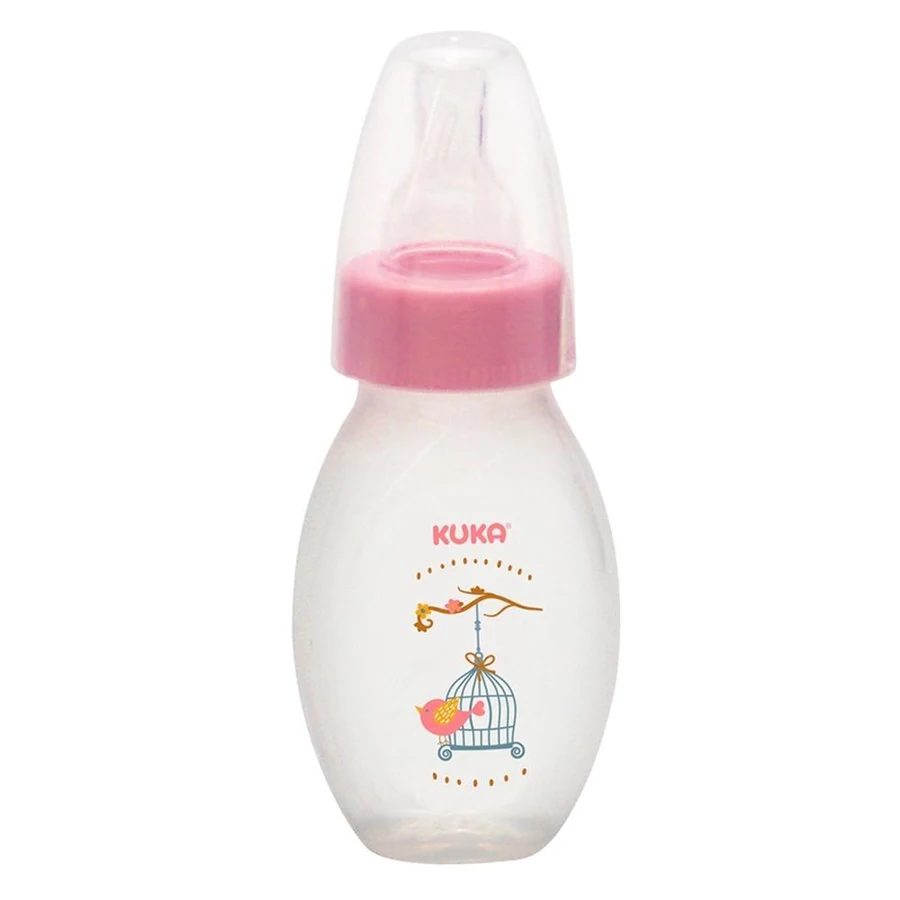 Mamadeira Kukinha Rs 50ml Bico de Silicone Kuka