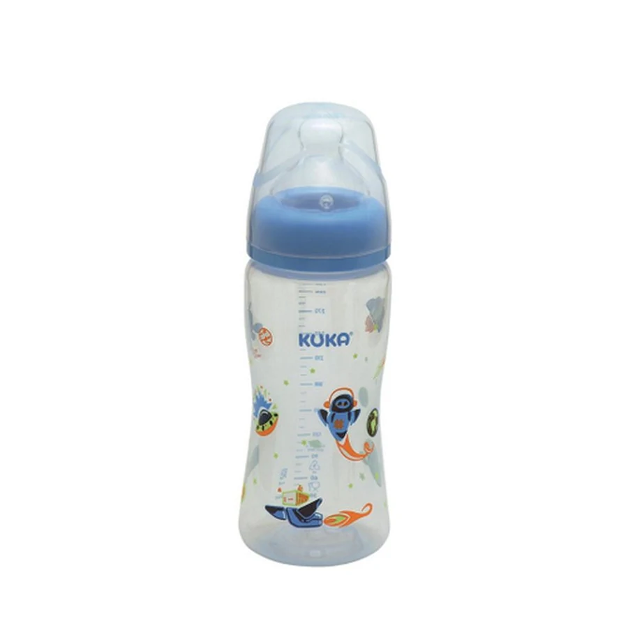 Mamadeira Essential Bico Big Orto Anticólica Kuka 330ml