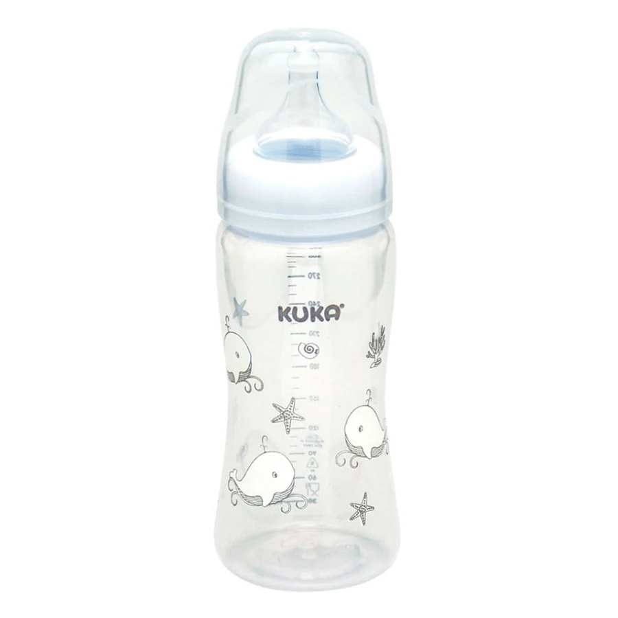 Mamadeira Kuka Essential Com Bico Big Universal Branca 330ml