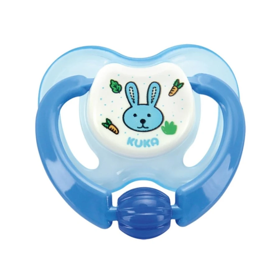 Chupeta Kuka Lovely Bico Ortodôntico Nº2 6+ Meses Azul 1 Unidade