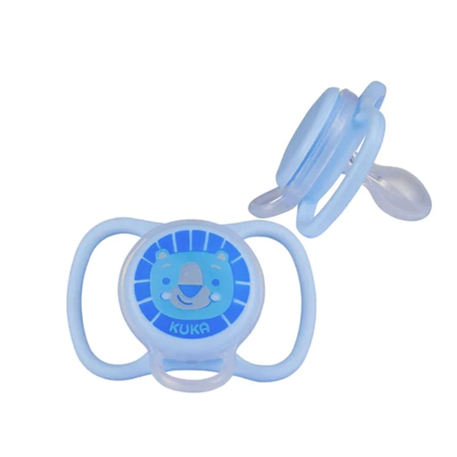 Chupeta Kuka Fresh Universal Macio +6 Meses Azul com 1 Unidade